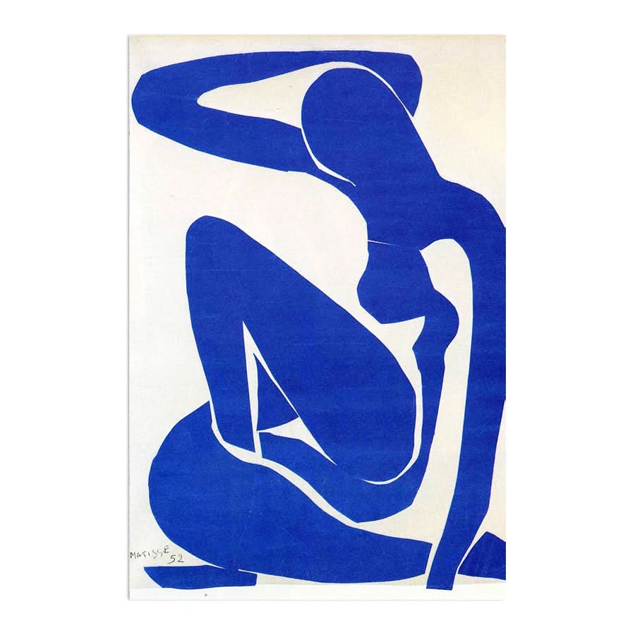 Blue Nude II 1952 by Henri Matisse