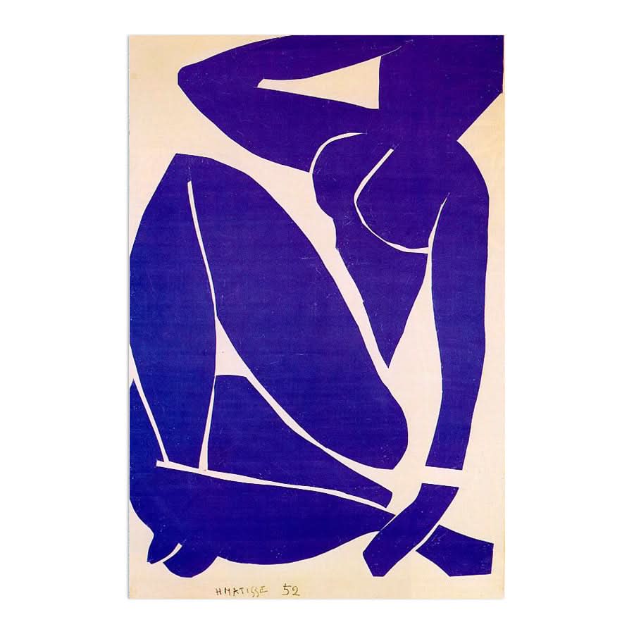 Blue Nude III 1952 by Henri Matisse