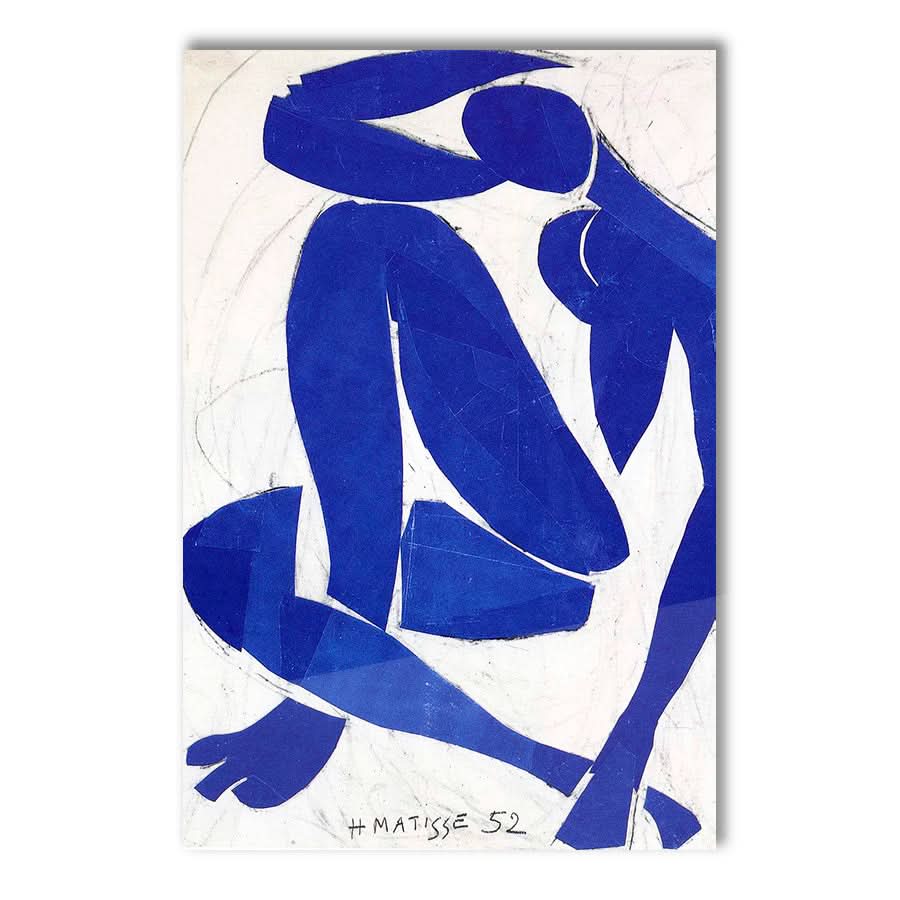 Blue Nude IV 1952 by Henri Matisse