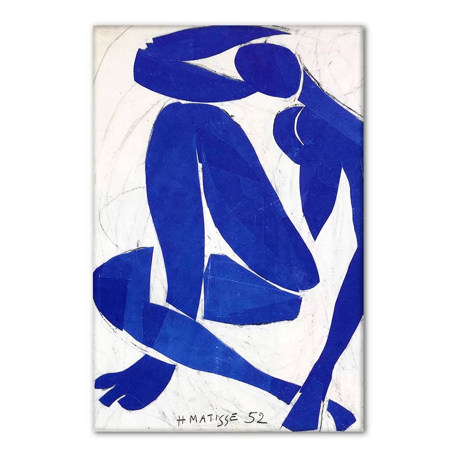 Blue Nude IV 1952 by Henri Matisse