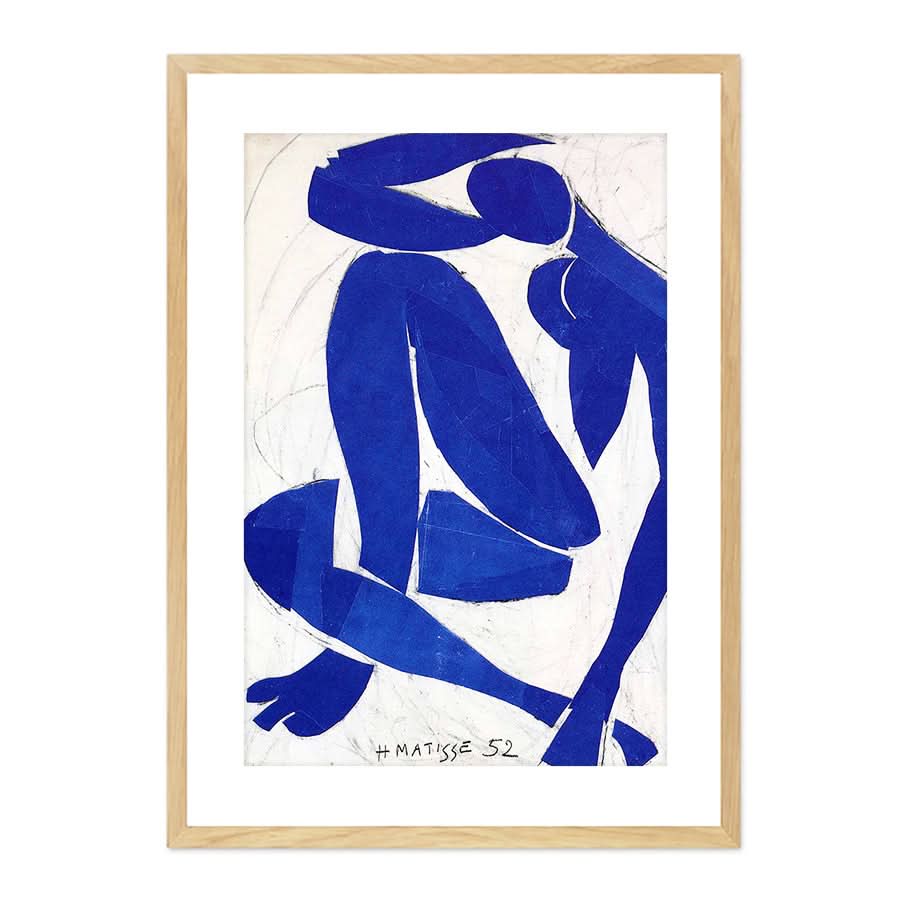 Blue Nude IV 1952 by Henri Matisse