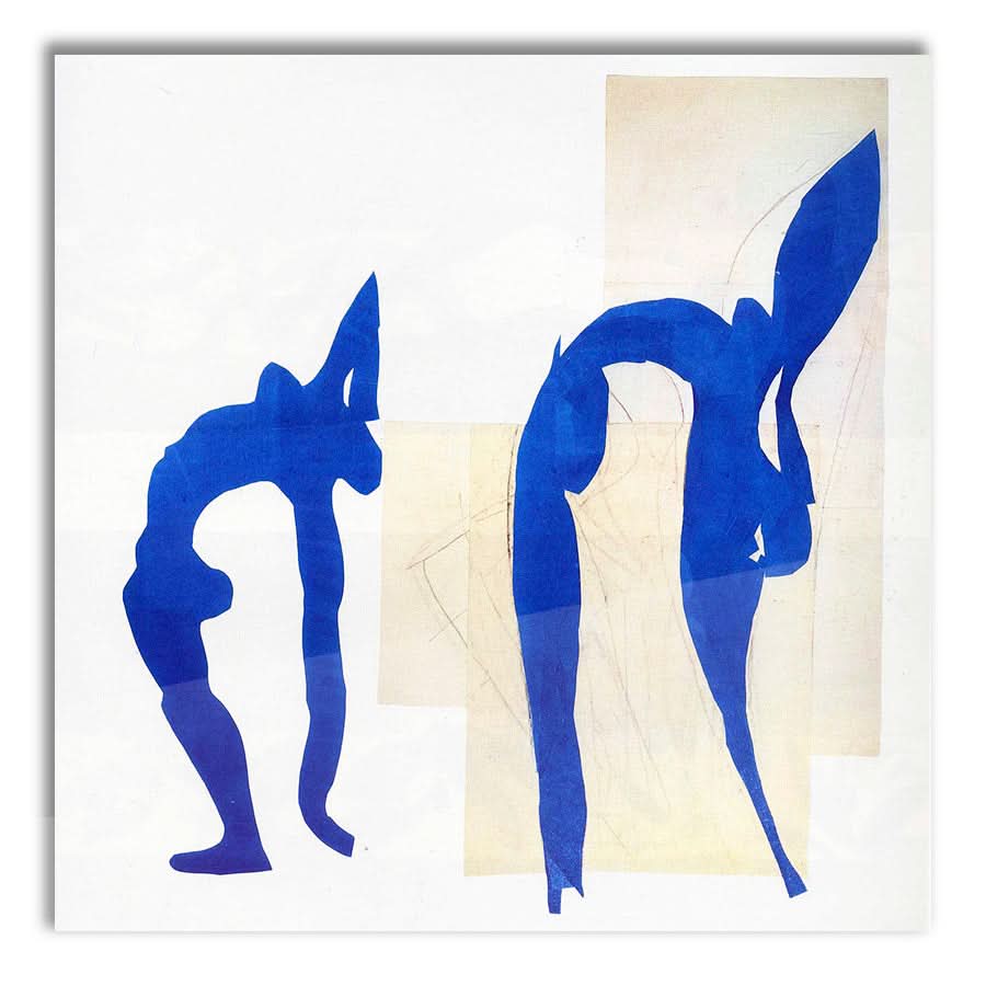 Blue Nudes 1952 by Henri Matisse