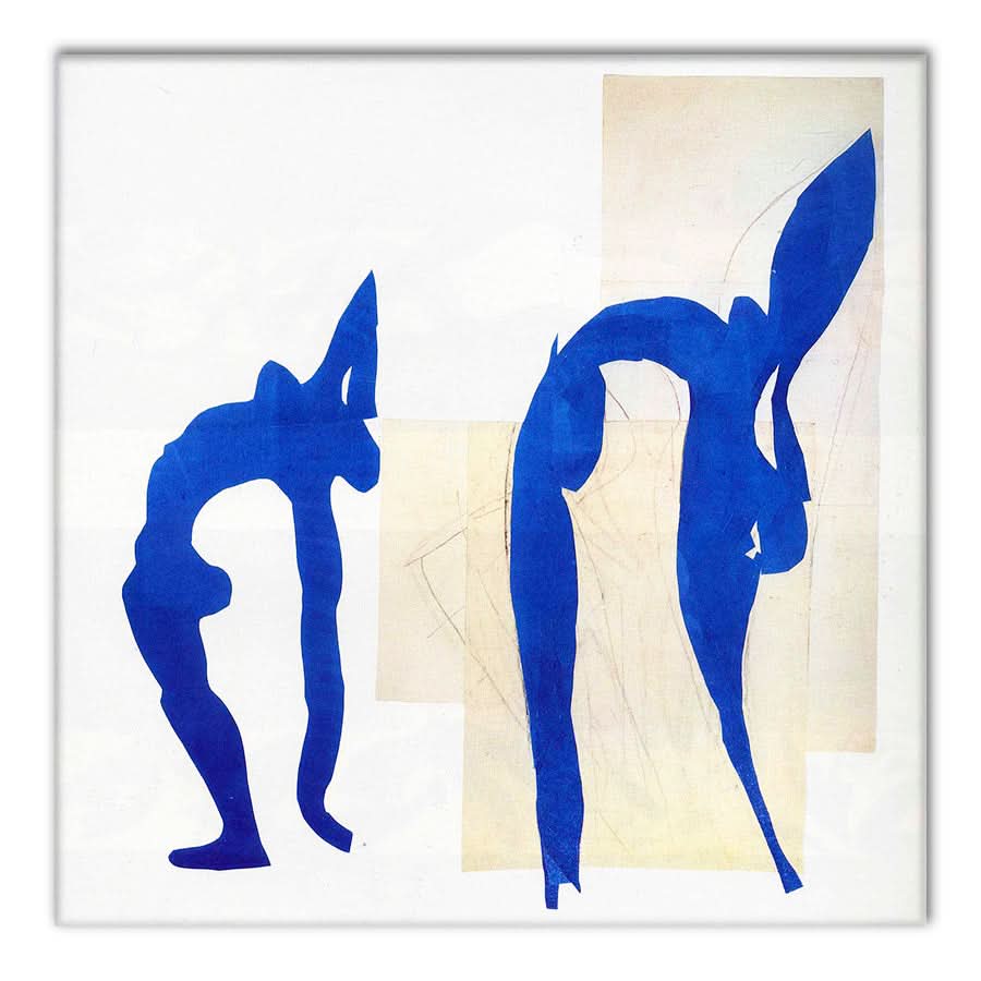 Blue Nudes 1952 by Henri Matisse
