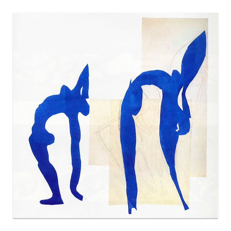 Blue Nudes 1952 by Henri Matisse