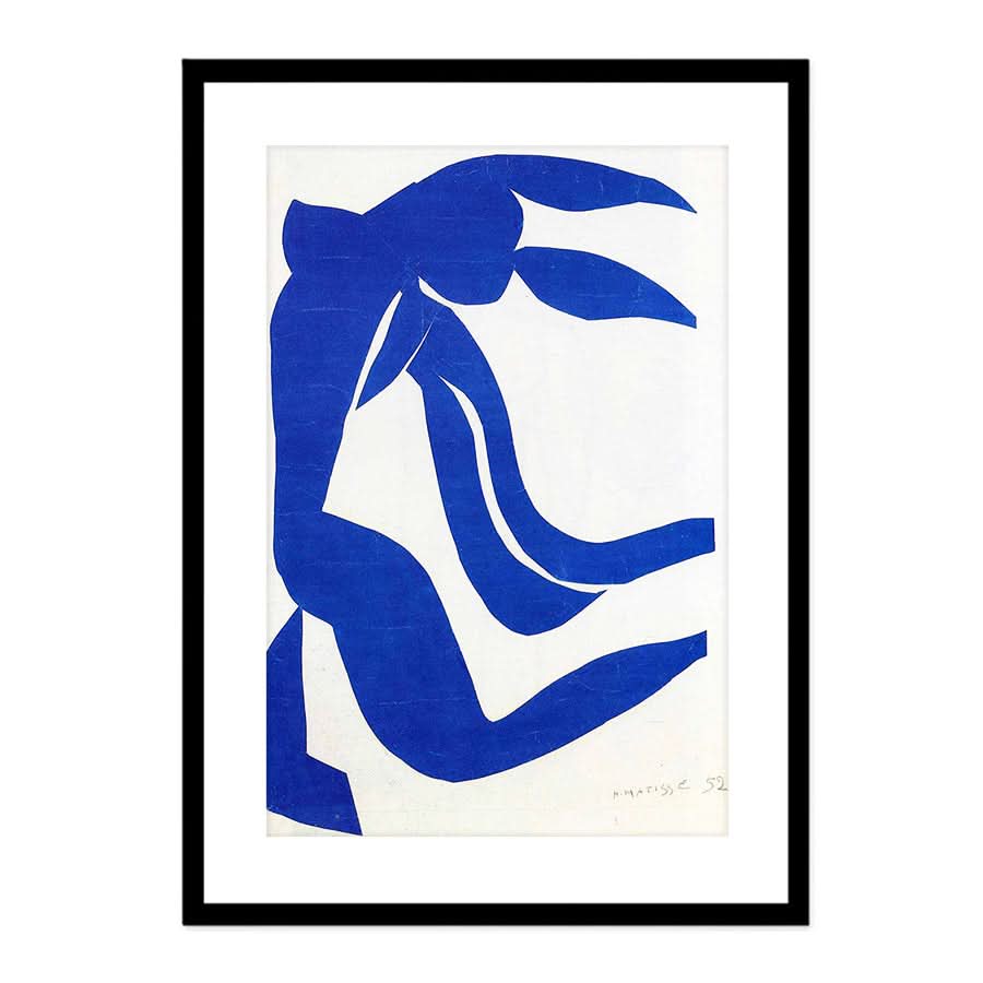The Flowing Hair 1952 by Henri Matisse