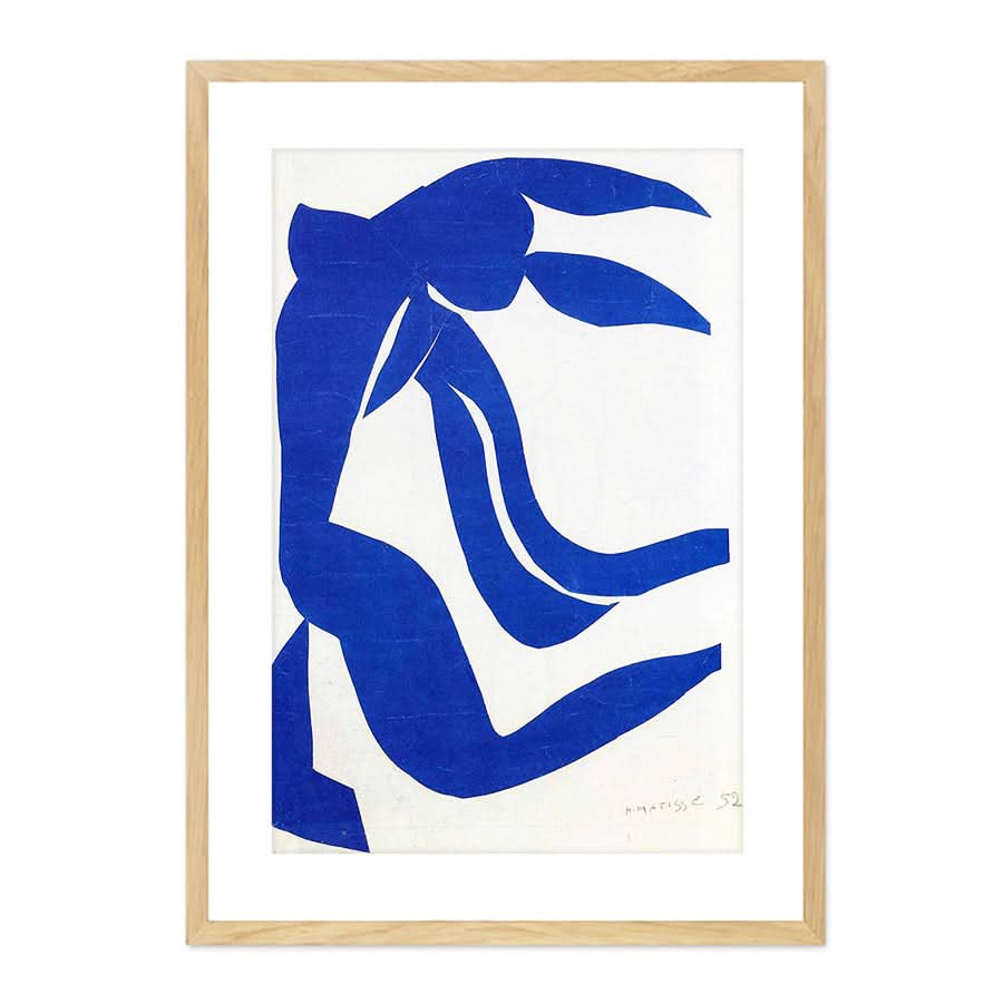The Flowing Hair 1952 by Henri Matisse
