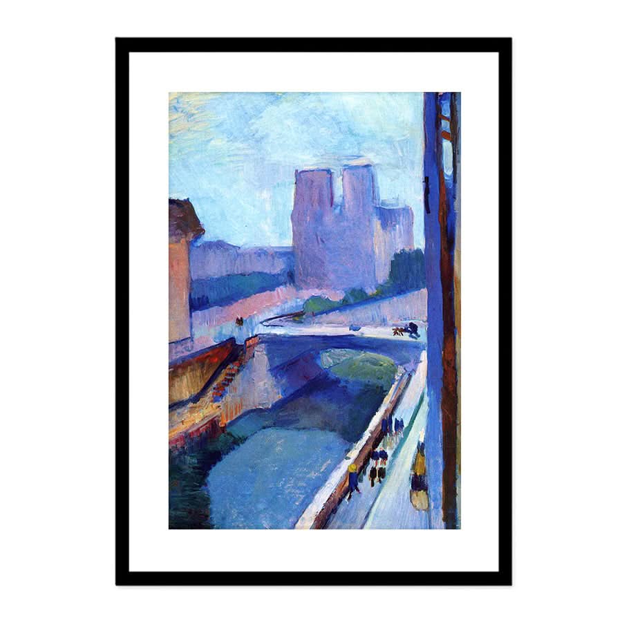 A Glimpse of Notre-Dame in the Late Afternoon 1902 by Henri Matisse