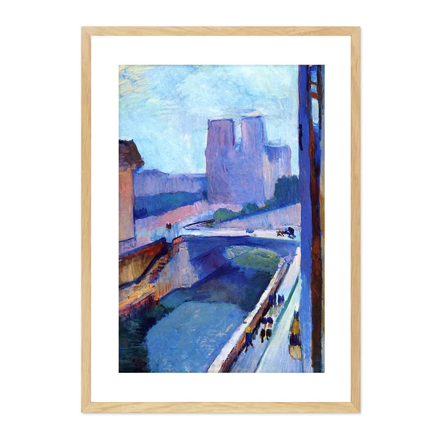 A Glimpse of Notre-Dame in the Late Afternoon 1902 by Henri Matisse