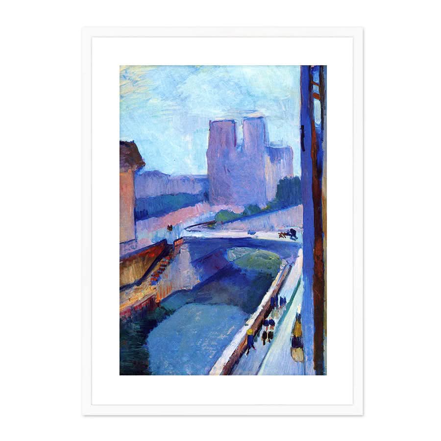 A Glimpse of Notre-Dame in the Late Afternoon 1902 by Henri Matisse