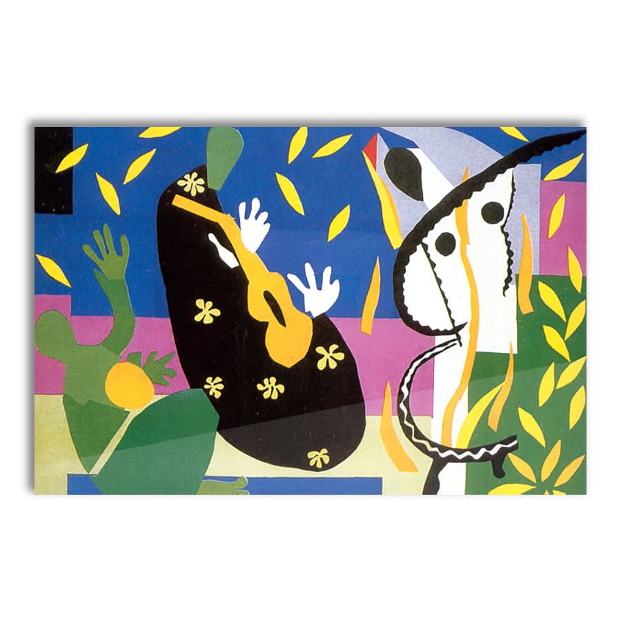 The King's Sadness 1952 by Henri Matisse