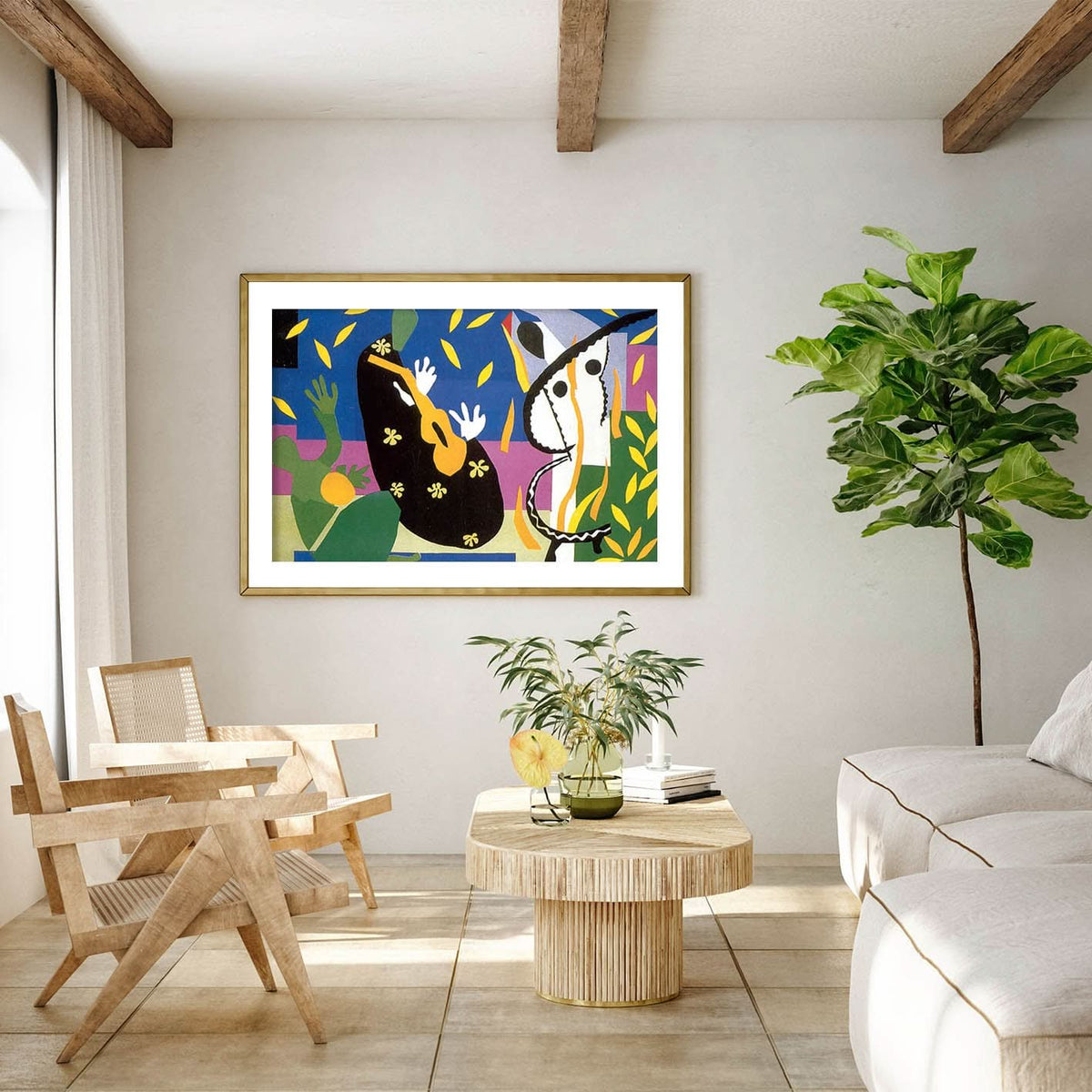 The King's Sadness 1952 by Henri Matisse
