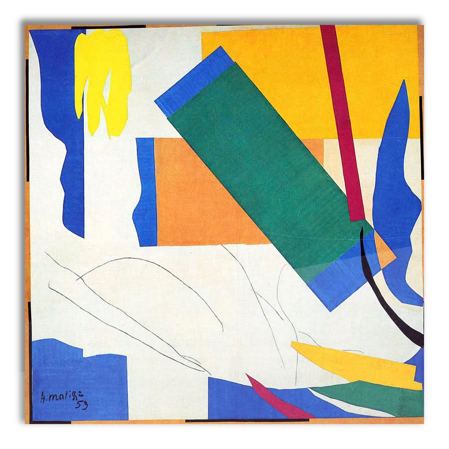 Memory of Oceania 1953 by Henri Matisse