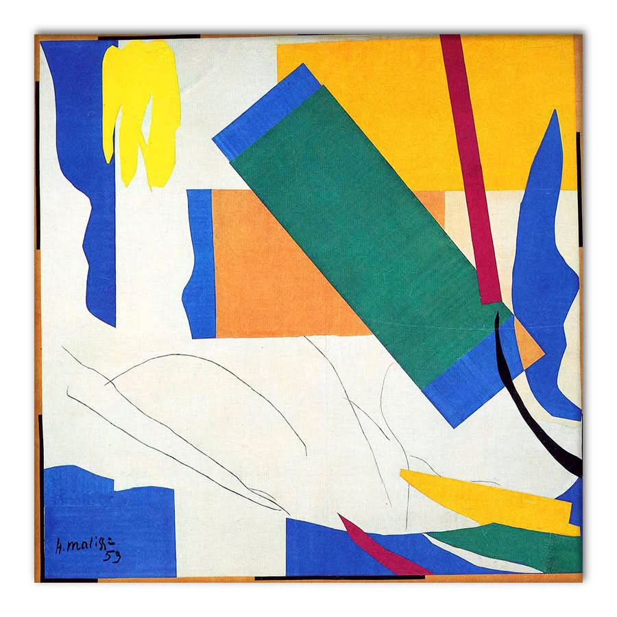 Memory of Oceania 1953 by Henri Matisse