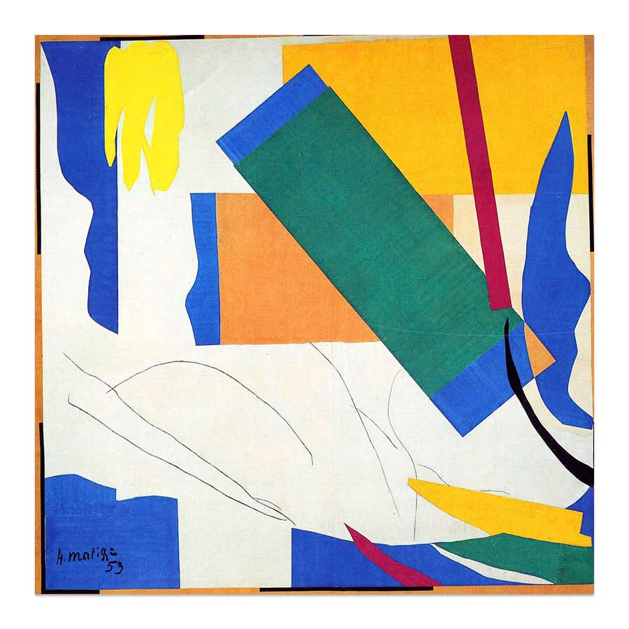 Memory of Oceania 1953 by Henri Matisse