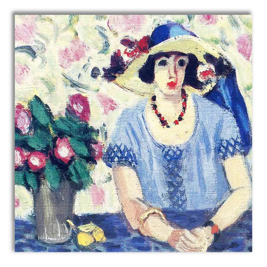 Woman with a Hat by Henri Matisse