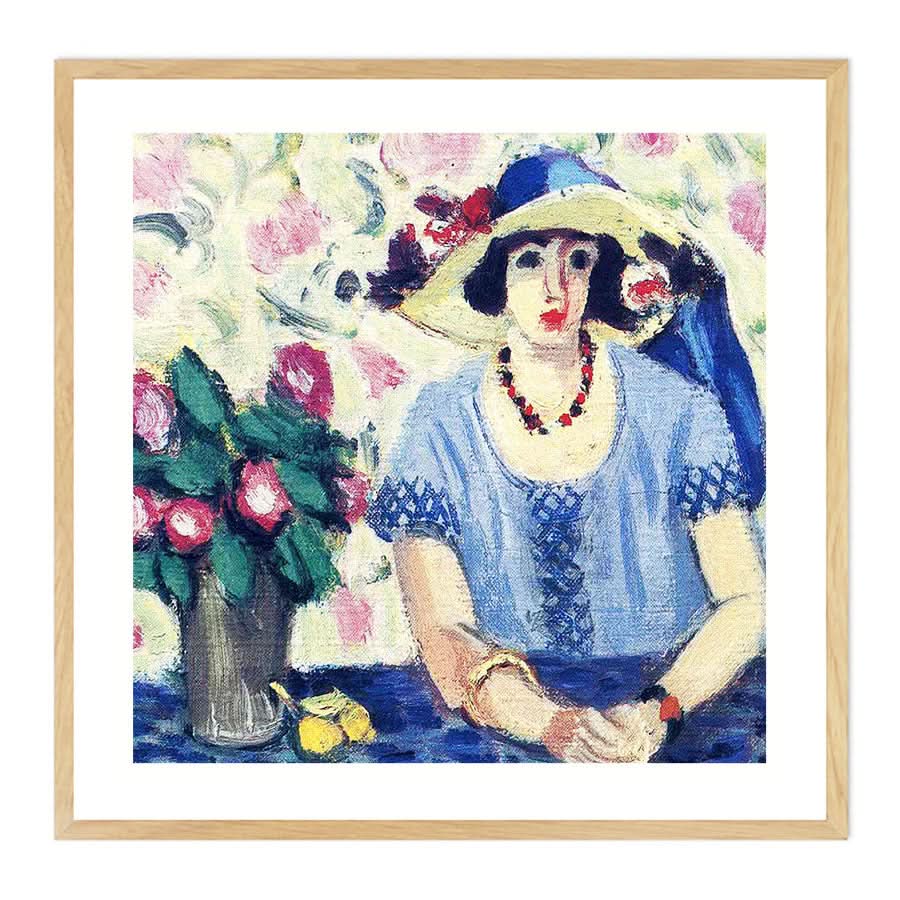 Woman with a Hat by Henri Matisse