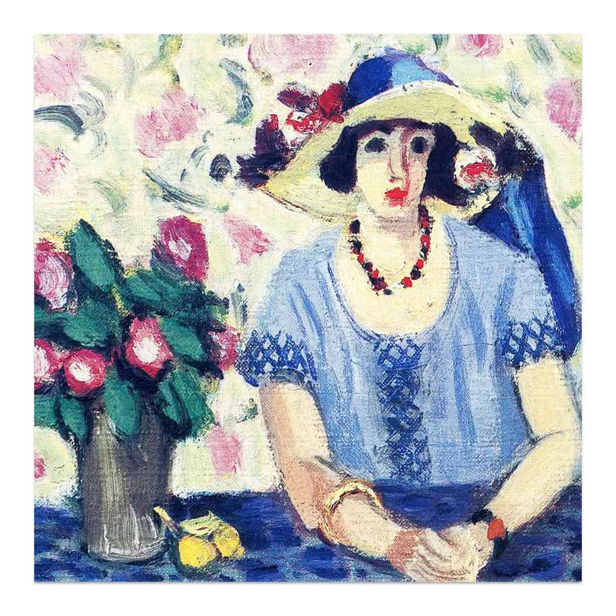 Woman with a Hat by Henri Matisse