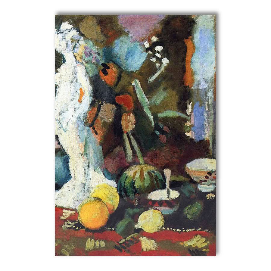 Still Life with Statuette by Henri Matisse