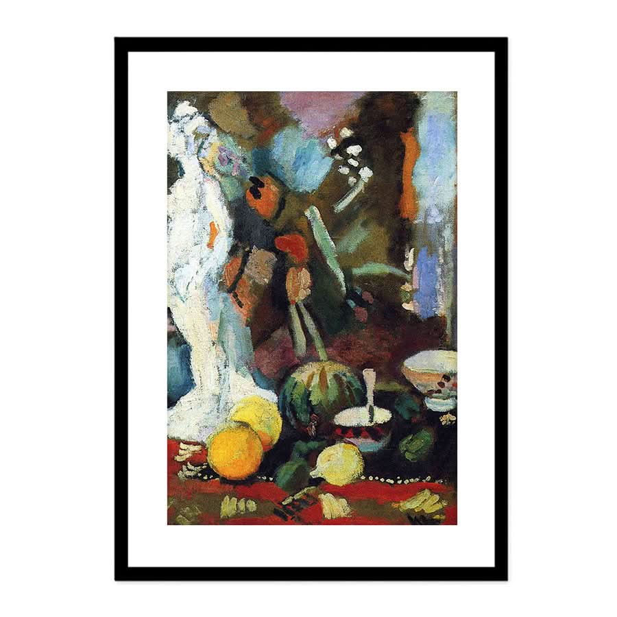 Still Life with Statuette by Henri Matisse