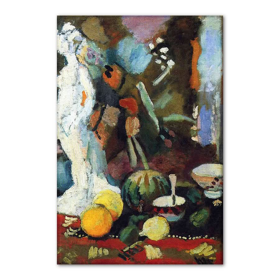 Still Life with Statuette by Henri Matisse