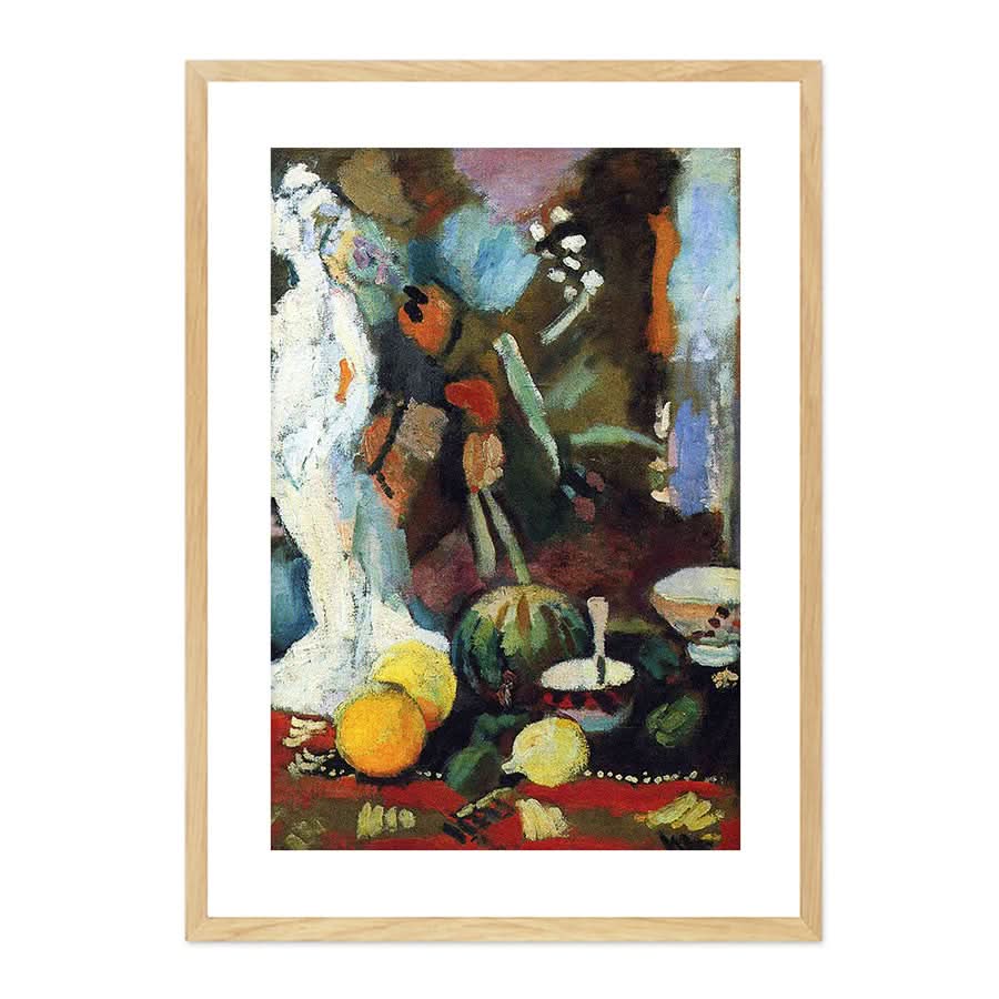 Still Life with Statuette by Henri Matisse