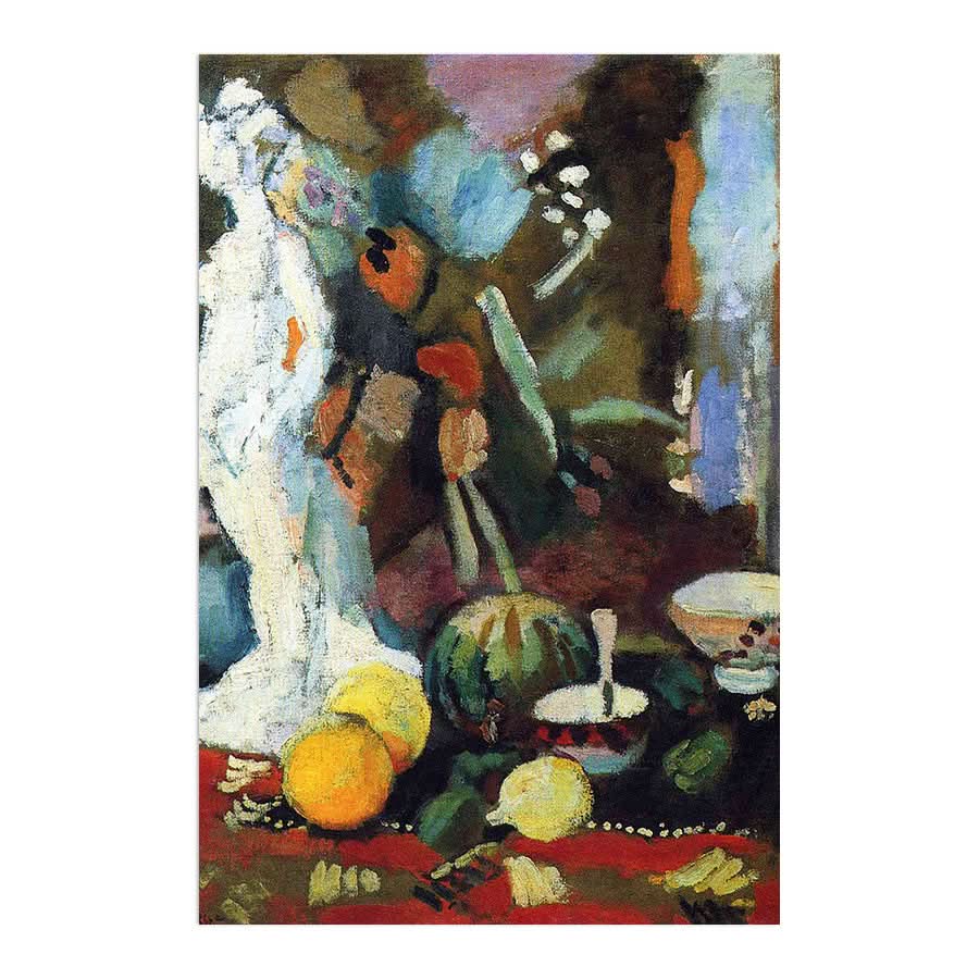 Still Life with Statuette by Henri Matisse