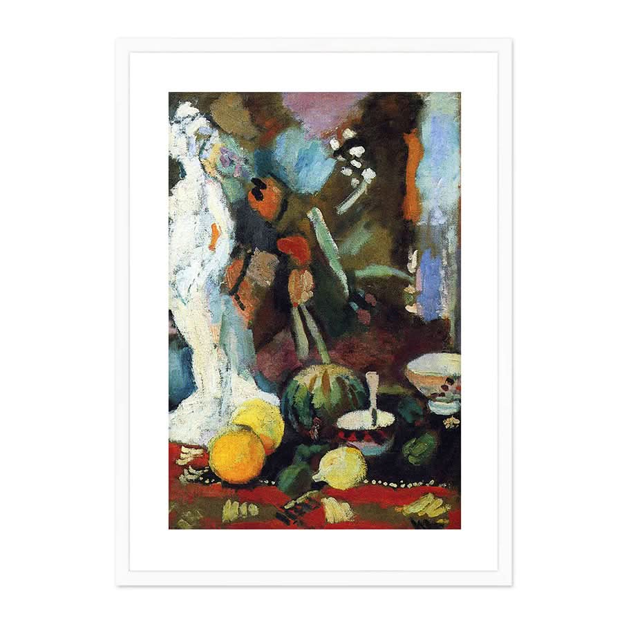Still Life with Statuette by Henri Matisse
