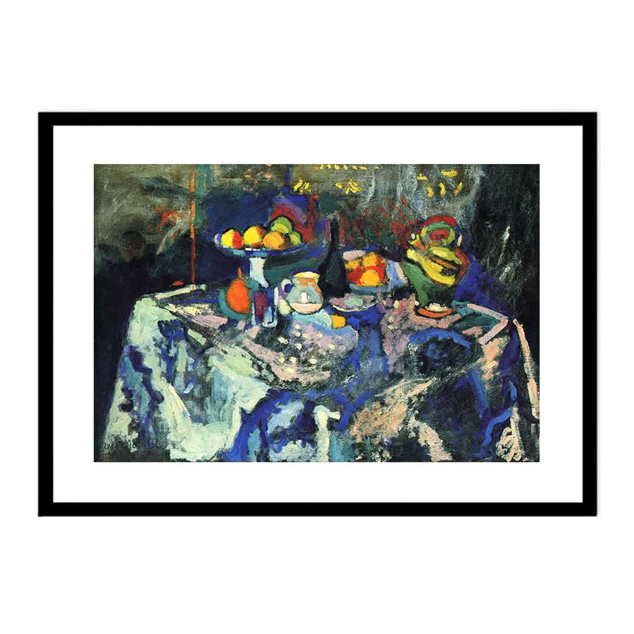 Still Life with Vase, Bottle and Fruit by Henri Matisse
