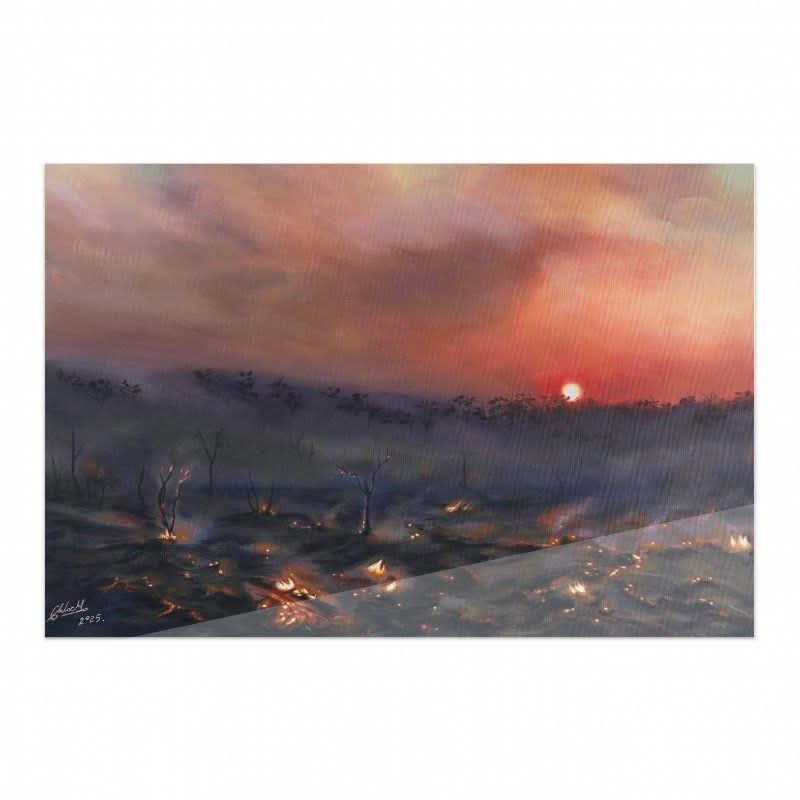 Sunset on Fire by Chloe Matthews