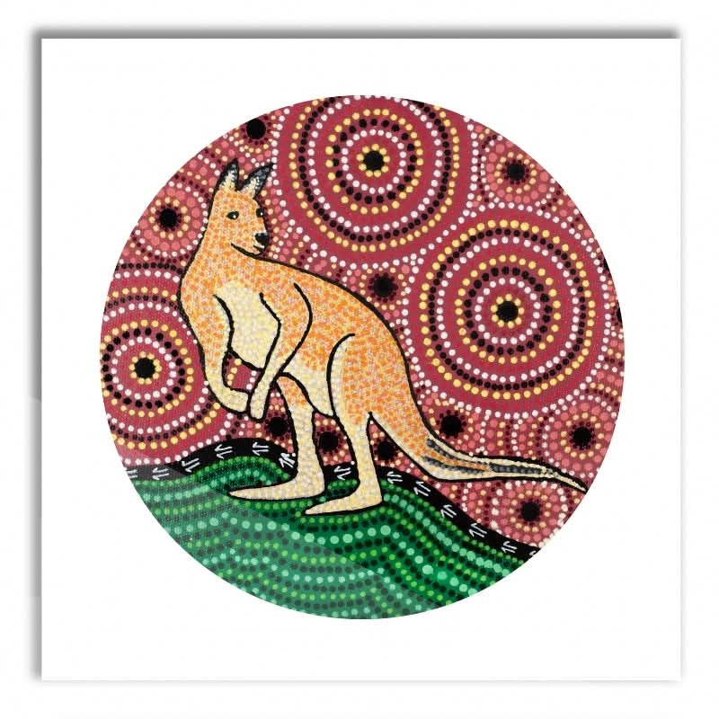 Big Red Kangaroo by Faith McLeod