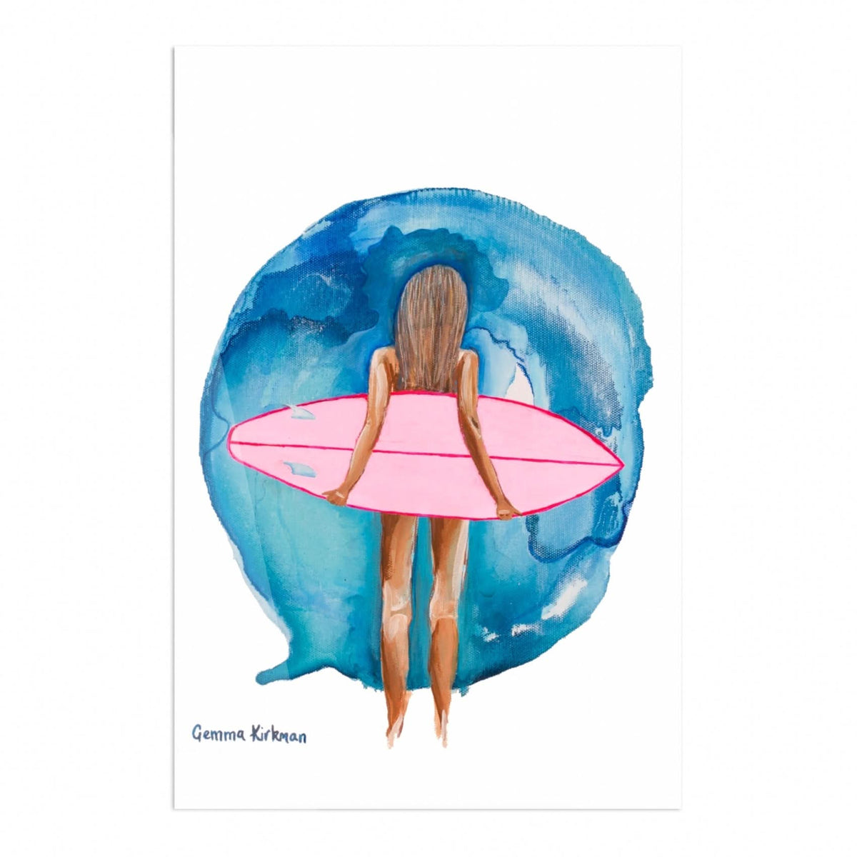 Jess, Girl on Tour by Gemma Kirkman