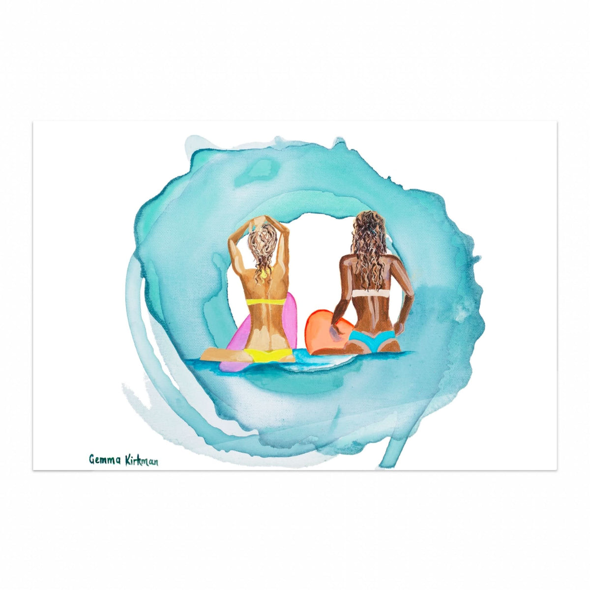Saltwater Sisters, Girl on Tour by Gemma Kirkman