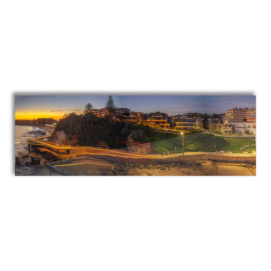 Dawn at Terrigal Boardwalk (Panoramic) by TC Nguyen