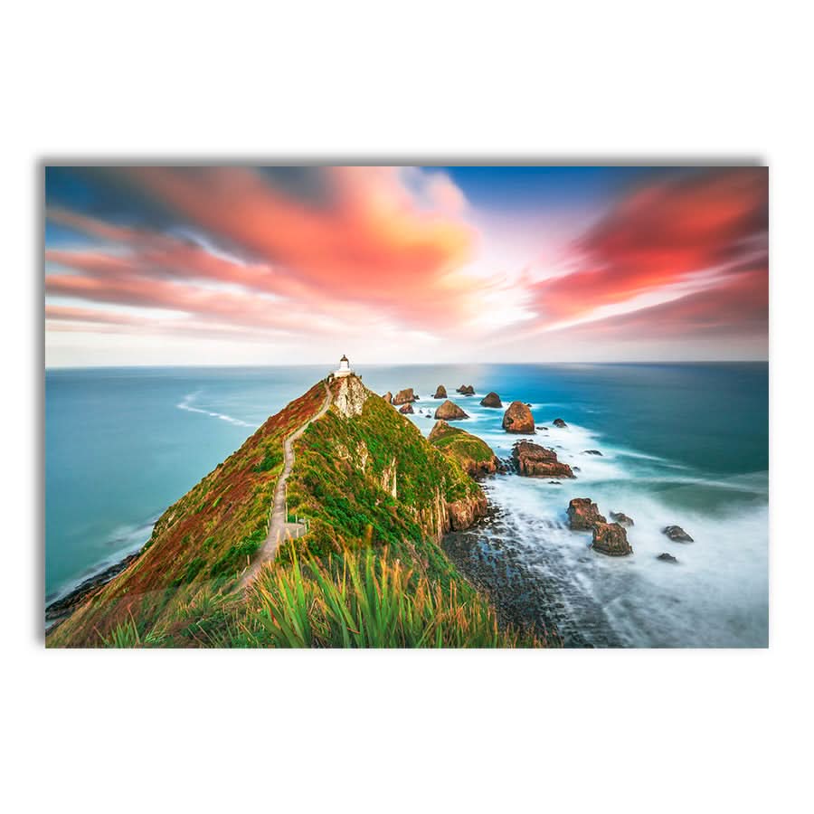New Zealand Lighthouse by Steve Daggar