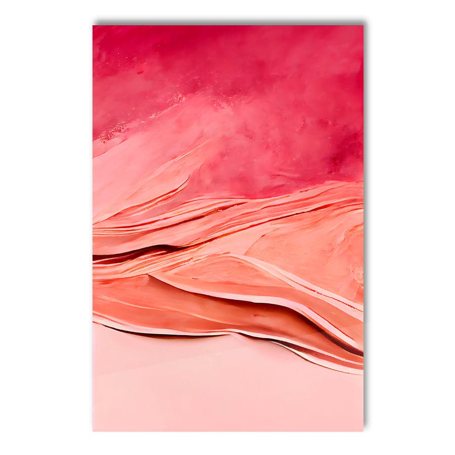 Abstract Thick Pink by Treechild