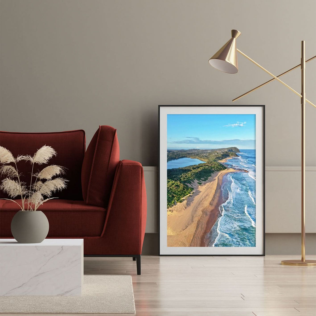 Afternoon at Wamberal Beach 2 by Beata Young