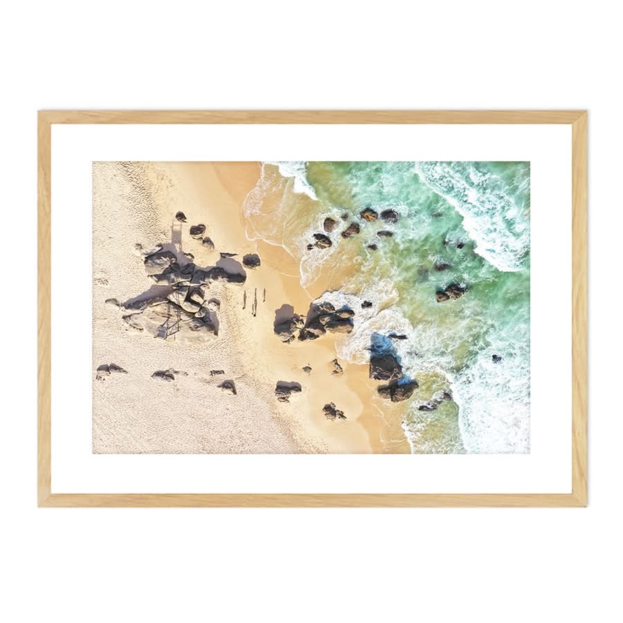 Afternoon at Redhead Beach by Beata Young