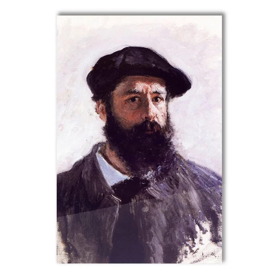 Self Portrait by Claude Monet