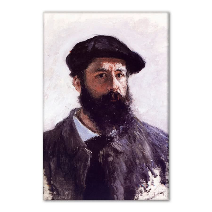 Self Portrait by Claude Monet