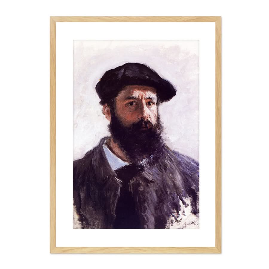 Self Portrait by Claude Monet