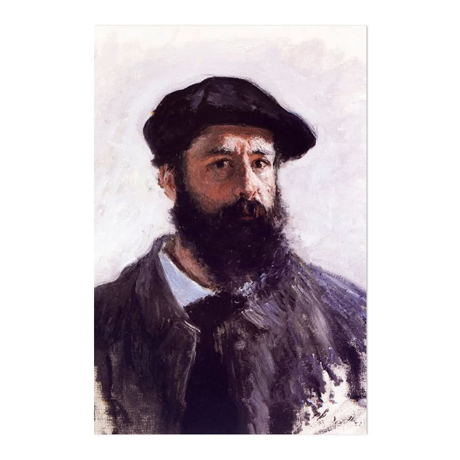 Self Portrait by Claude Monet