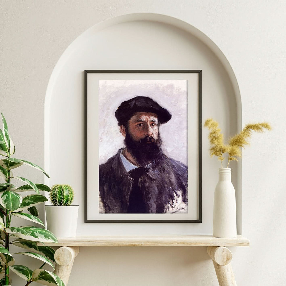 Self Portrait by Claude Monet