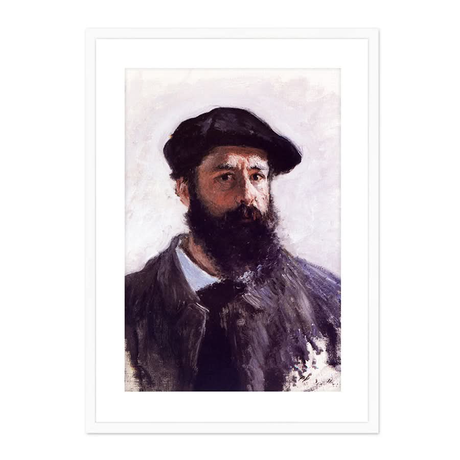 Self Portrait by Claude Monet