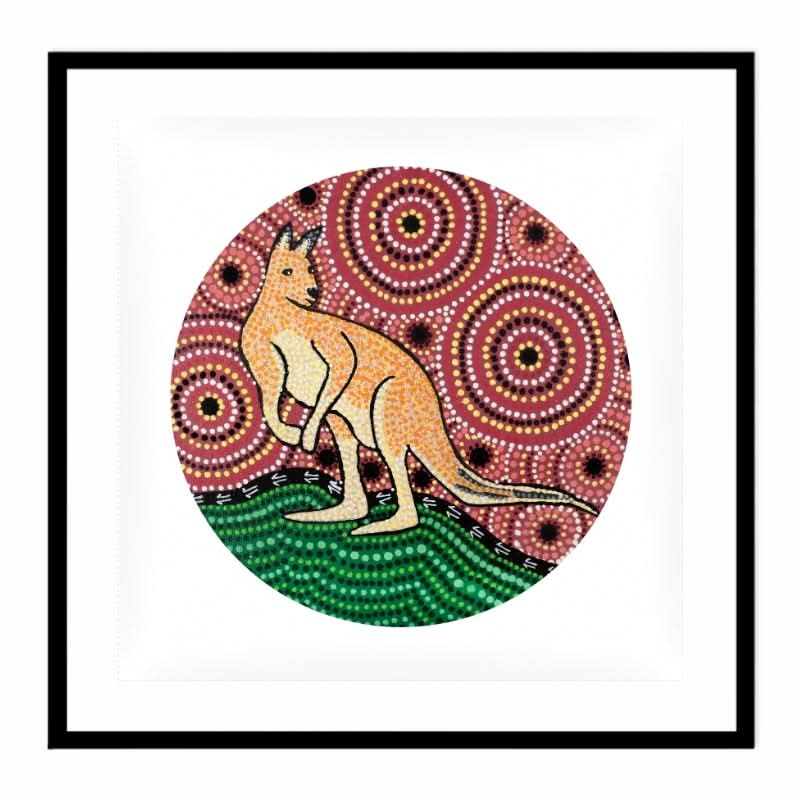 Big Red Kangaroo by Faith McLeod