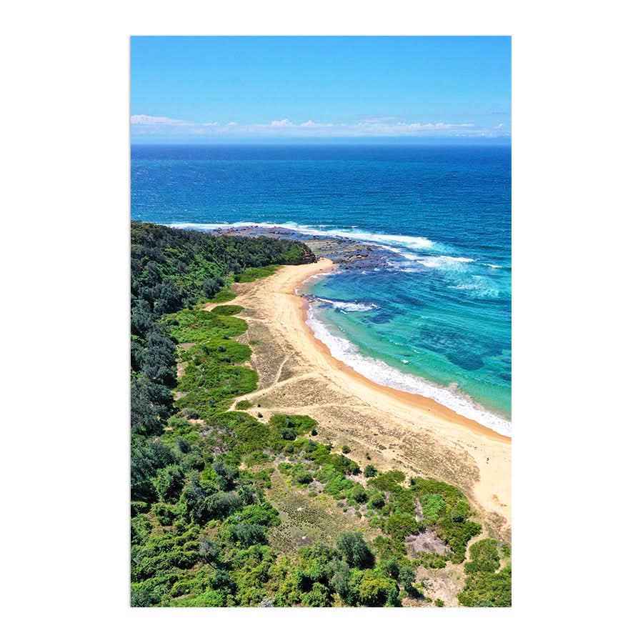 Bateau Bay Beach by Beata Young