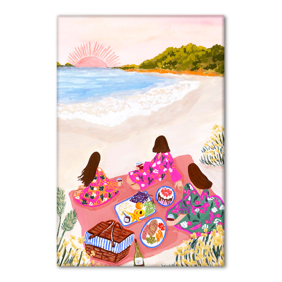 Beach Picnic by Sarah Gesek
