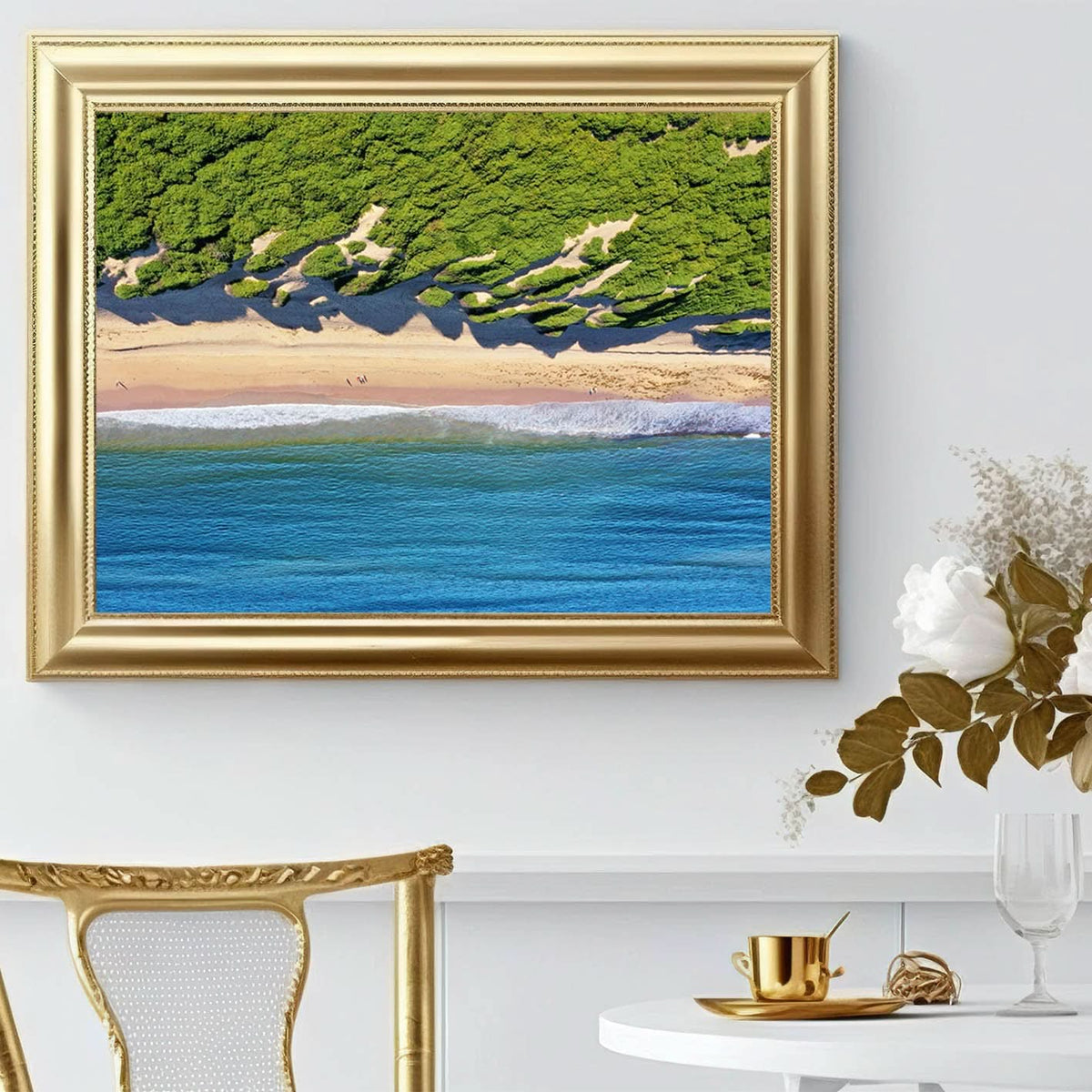 Beach Walk at Shelley by Beata Young