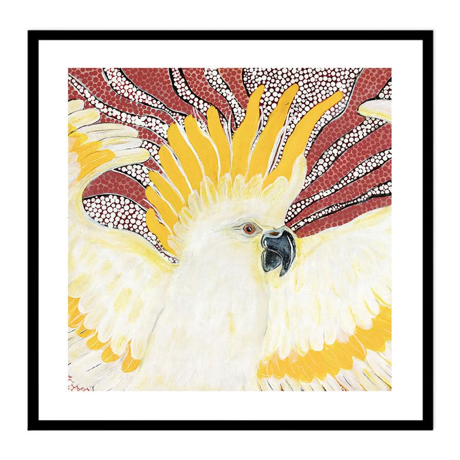 Sulpher Crested Cockatoo by Kay Pauli