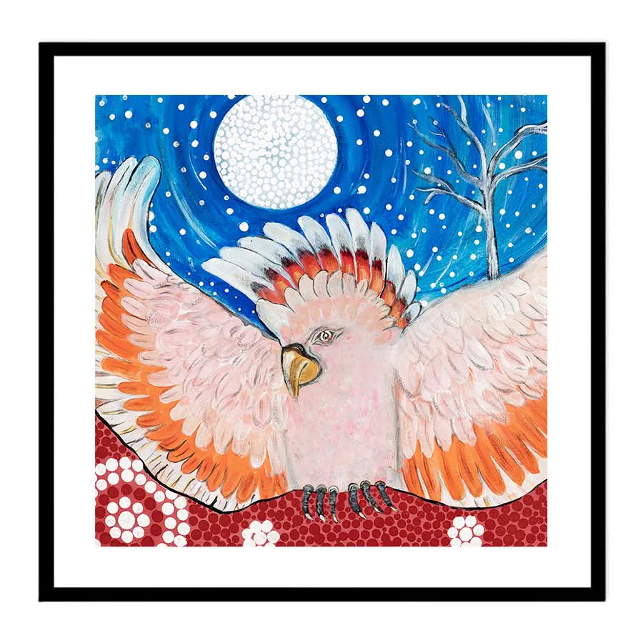 Major Mitchell Cockatoo by Kay Pauli