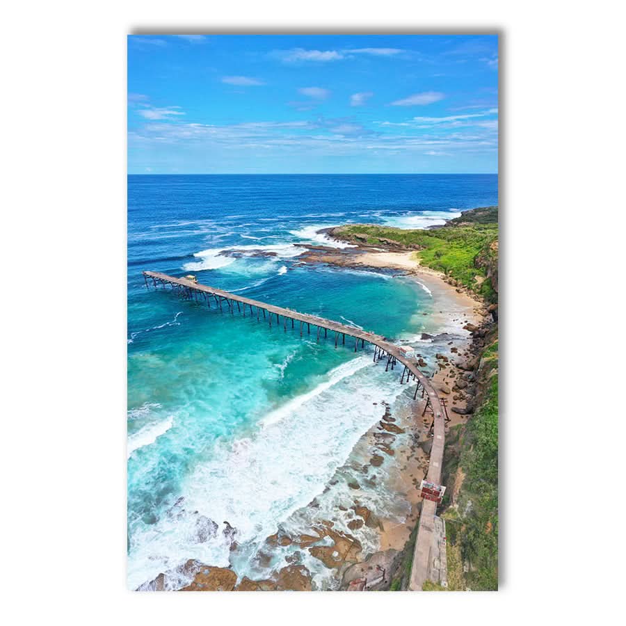Blues and Greens of Catherine Hill Bay by Beata Young
